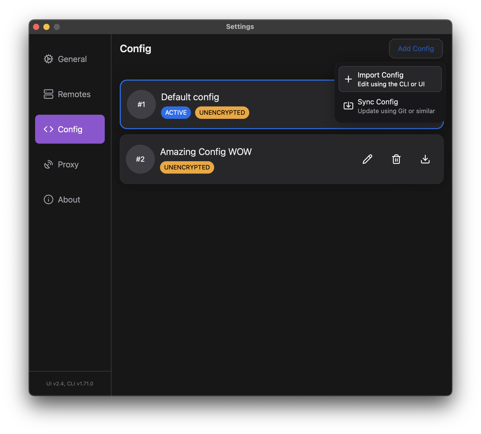 Rclone UI